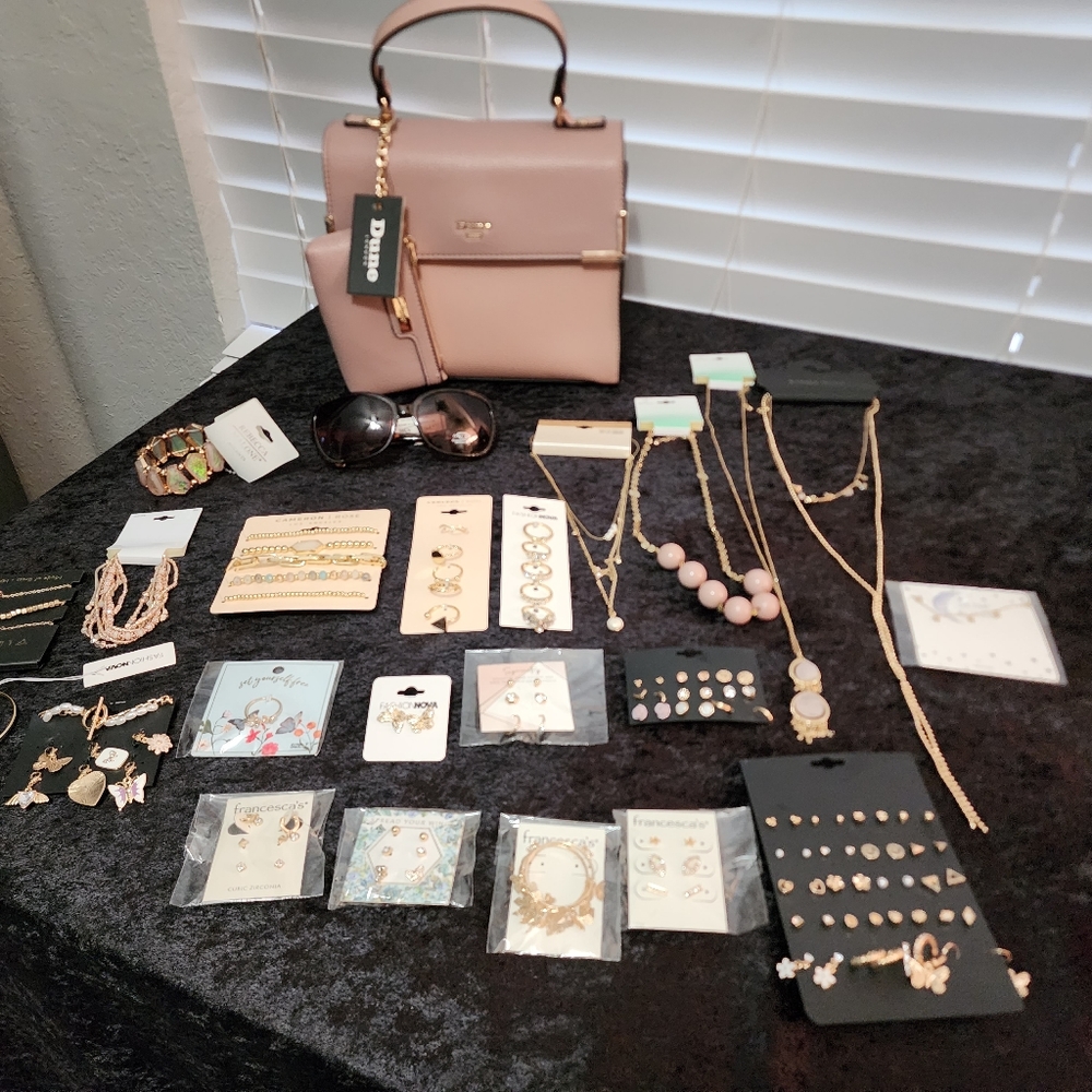 Crossbody & Jewelry Bundle